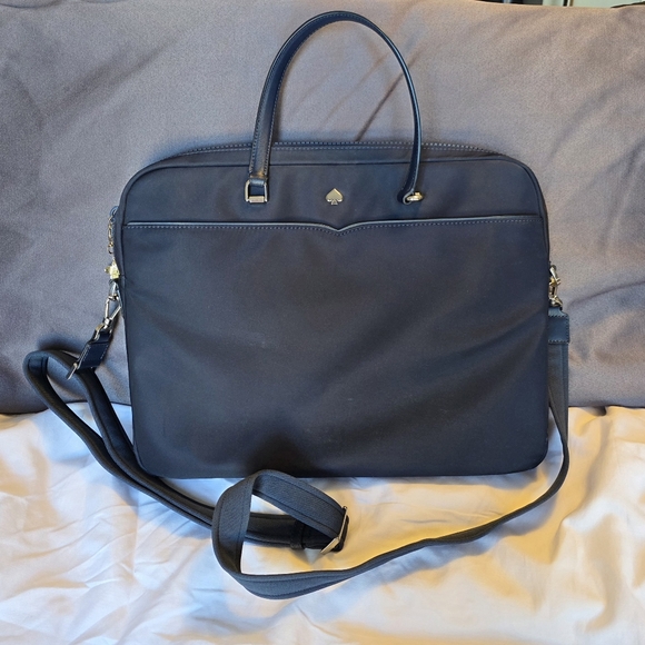 Kate Spade Navy Laptop Bag - Picture 1 of 8